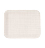 Bold Decor Herringbone Ivory Small Serving Tray
