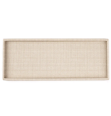 Bold Decor Victoria Milky Long Rectangular Serving Tray