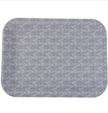 Bold Decor Lina Blue Medium Serving Tray