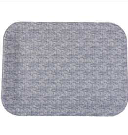 Bold Decor Lina Blue Medium Serving Tray