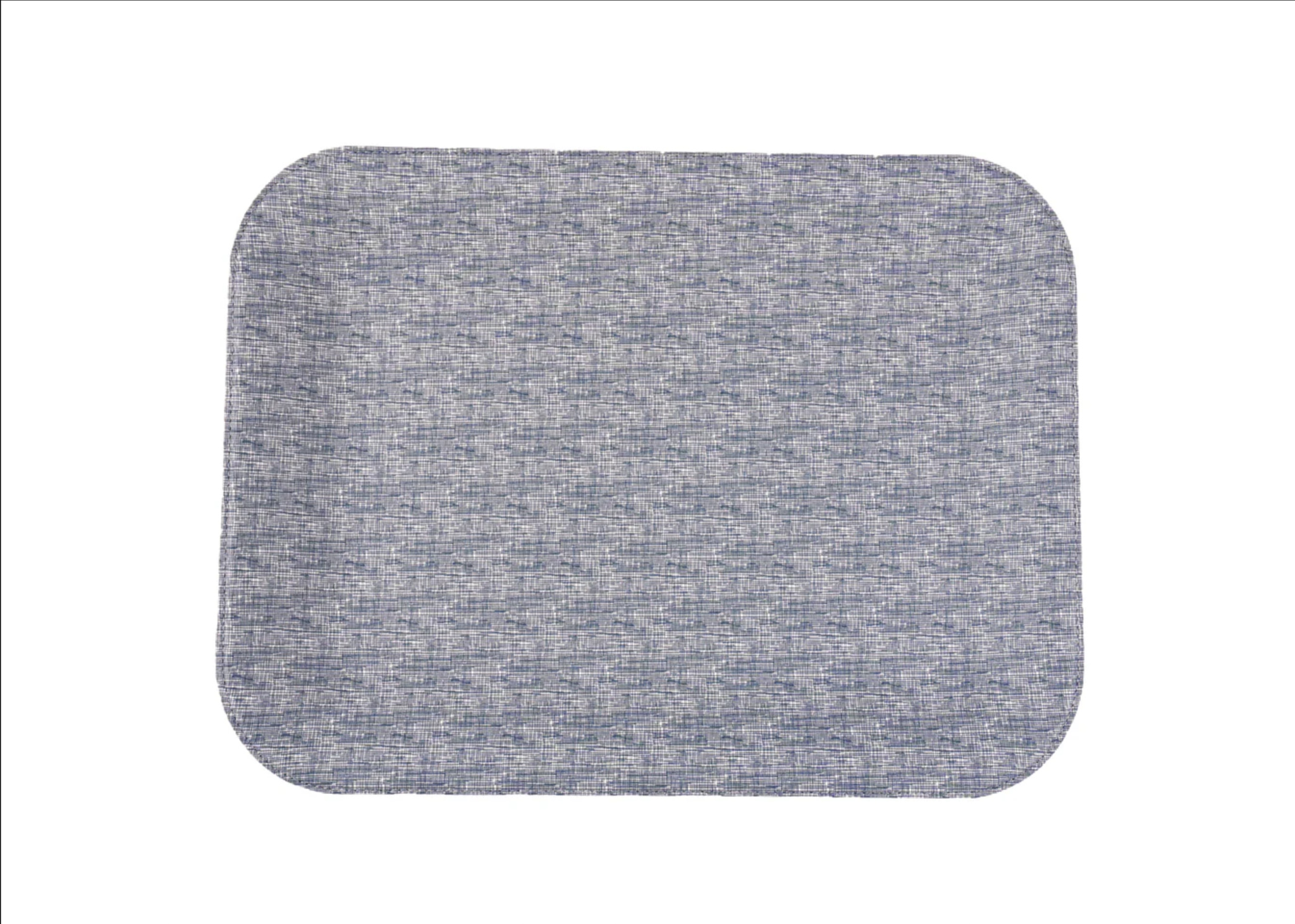 Bold Decor Lina Blue Medium Serving Tray