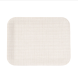 Bold Decor Herringbone Ivory Medium Serving Tray