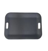 Bold Decor Large Serving Tray with Metal Handles - Victoria Navy