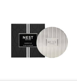 Silver Classic Candle Lid