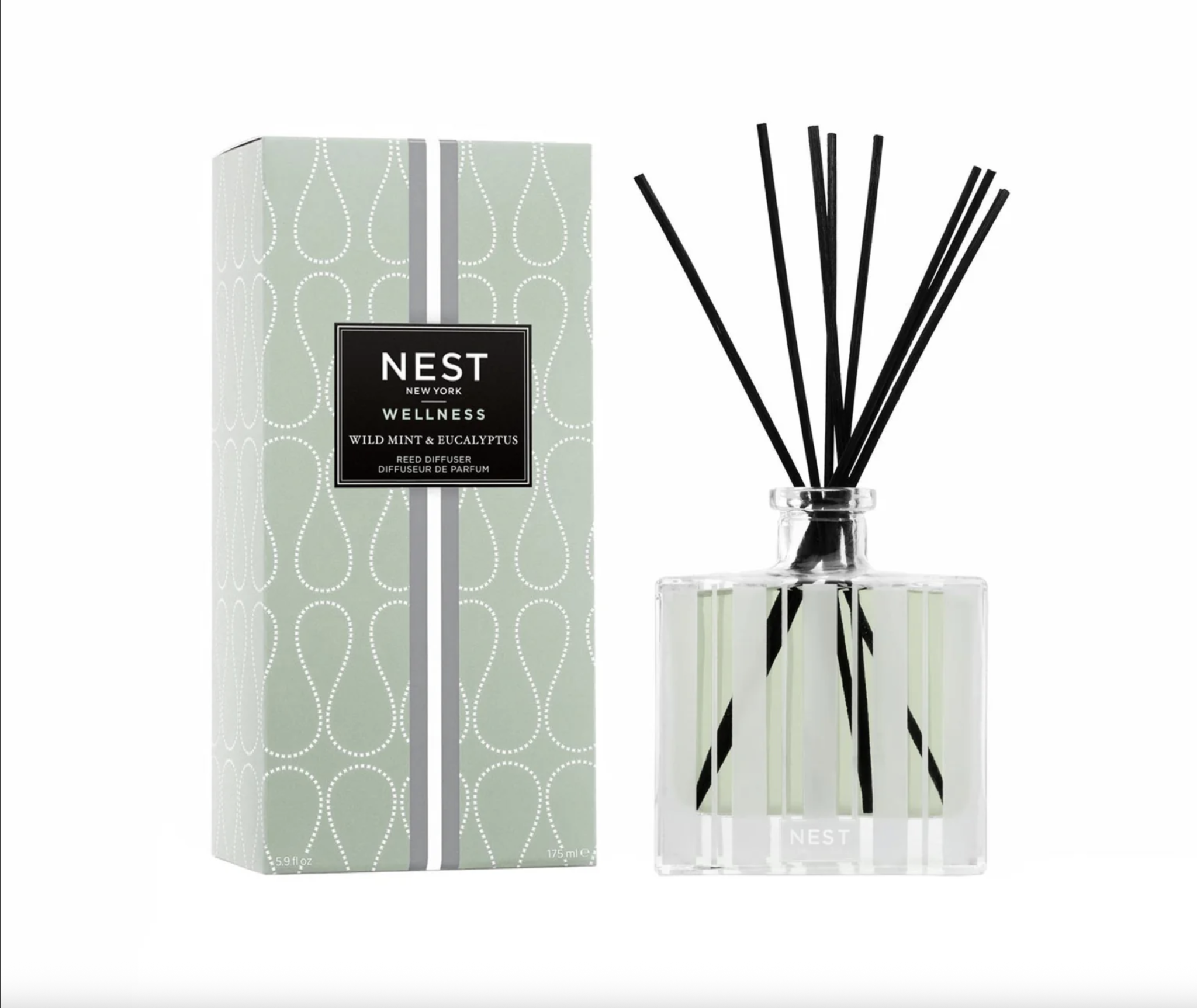 Wild Mint and Eucalyptus Reed Diffuser