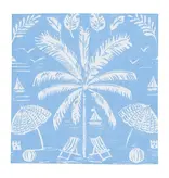 Palms And Parasols Ocean Cocktail Napkins