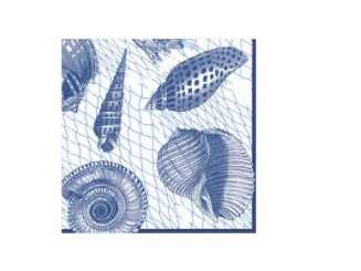 Netting and Shells Paper Cocktail Napkins