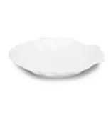 Q Home Design Shell White Melamine Serving Platter