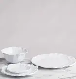 Q Home Design Peony White Melamine Canape Plate