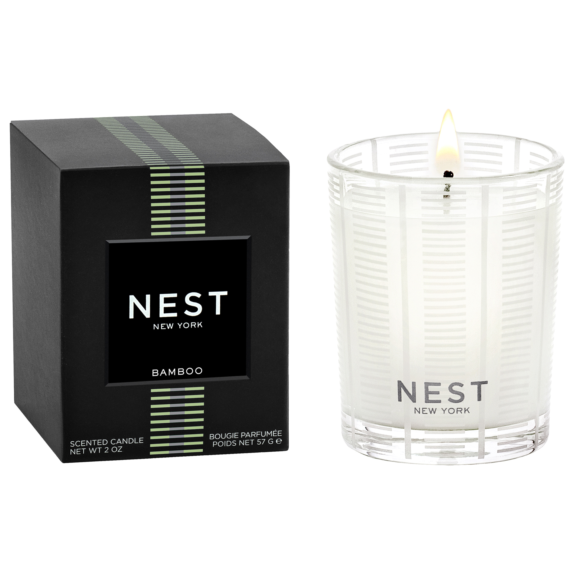 Bamboo Votive Candle