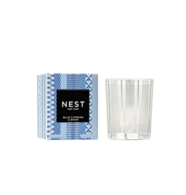 Blue Cypress and Snow Votive Candle - 2 oz