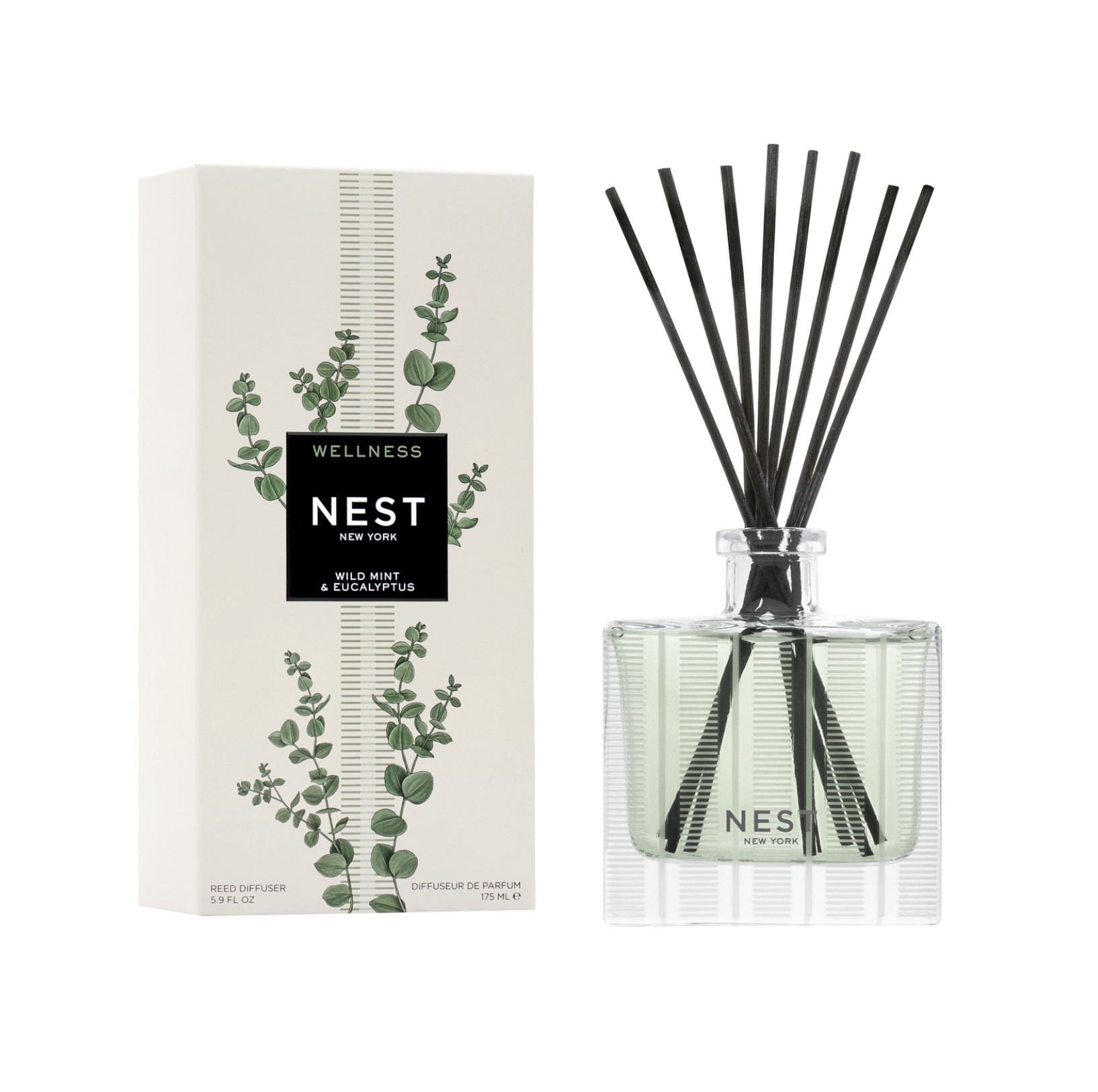 Wild Mint and Eucalyptus Reed Diffuser