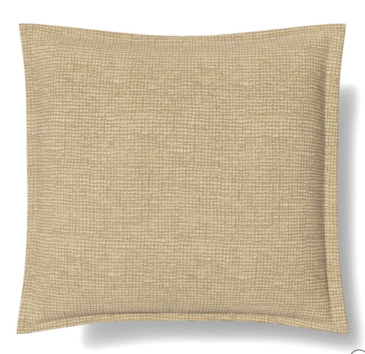 Ann Gish Inc. Screen Pillow w/ Flange 22X22 Gold