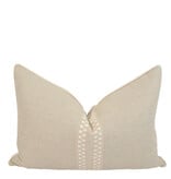 Carmel By The Sea Collection Perla Pillow / Flax 16"X24"