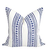 Cato Stripe Pillow - Marine