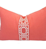 Biscayne  Gatehouse  / Coral Pillow