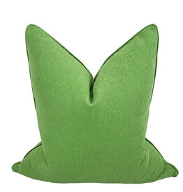 Compliment Brushed Linen Pillow w/ Spring - 24" Self Welt