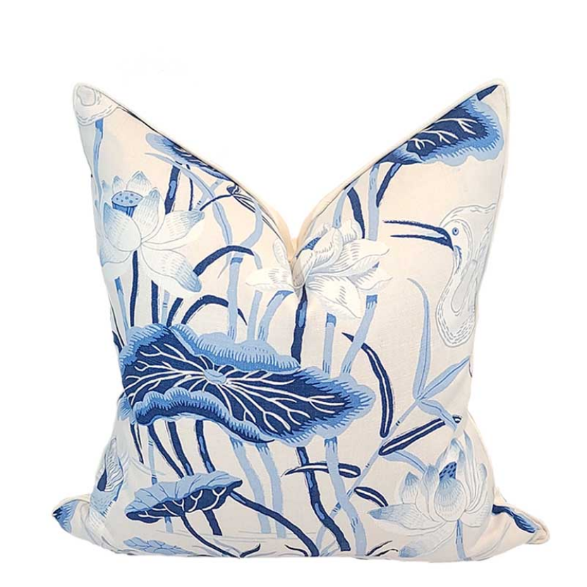 Jupiter Island Collection Lotus Garden Pillow - 22"
