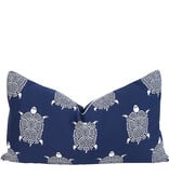 Newport Collection Turtle Bay Pillow / Navy 16X24