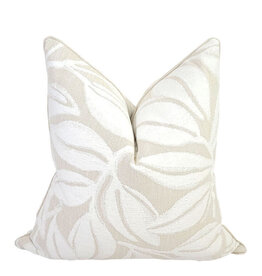 Hamptons  Kona Leaf Pillow 22"