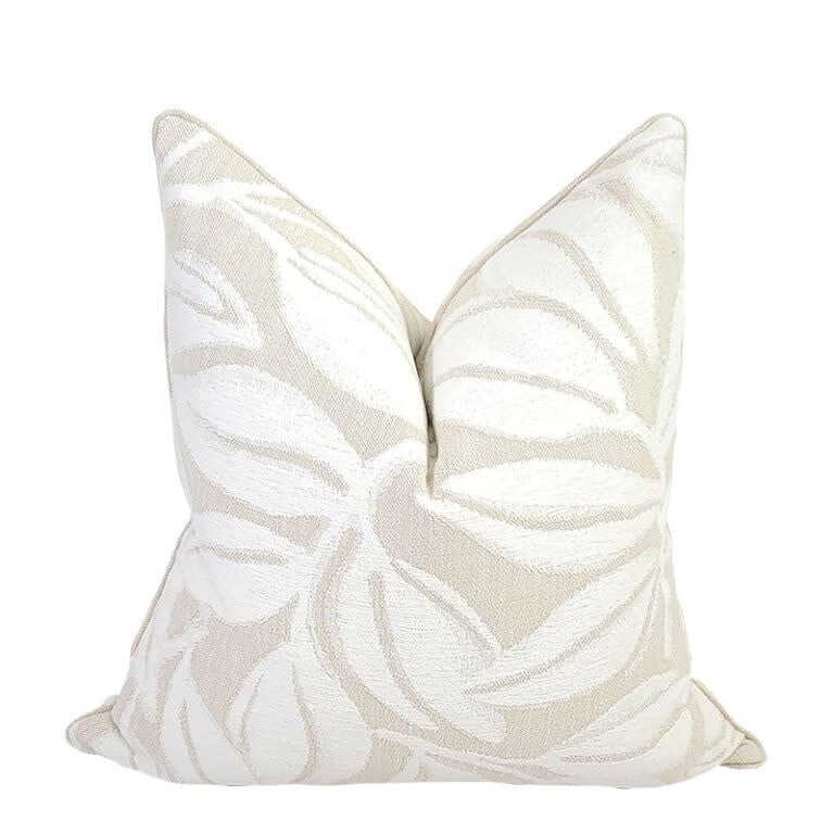 Hamptons  Kona Leaf Pillow 22"