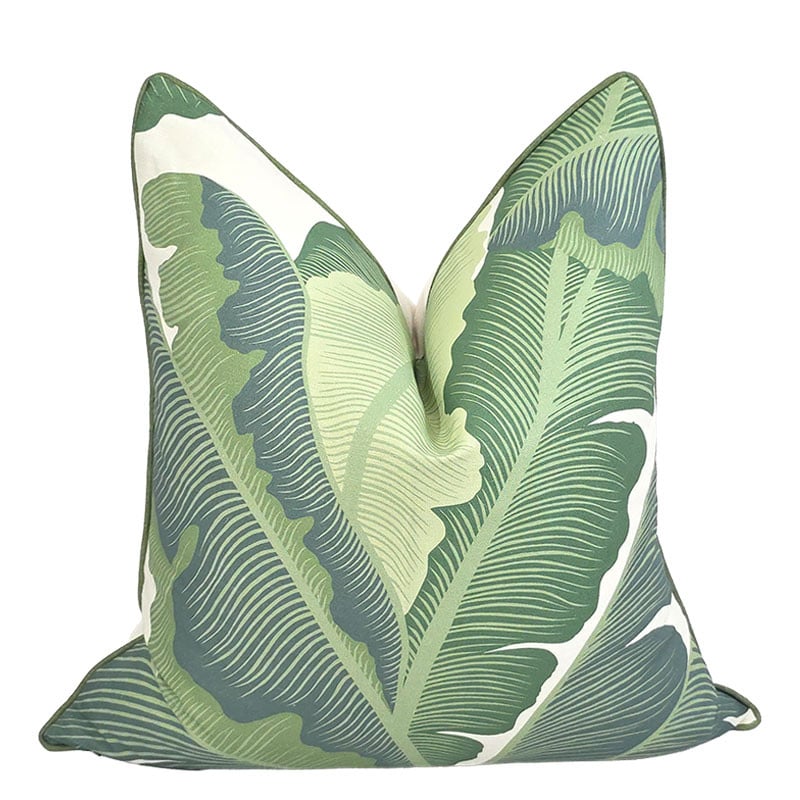 Biscayne Collection Isla Royal Pillow / Verde 22"