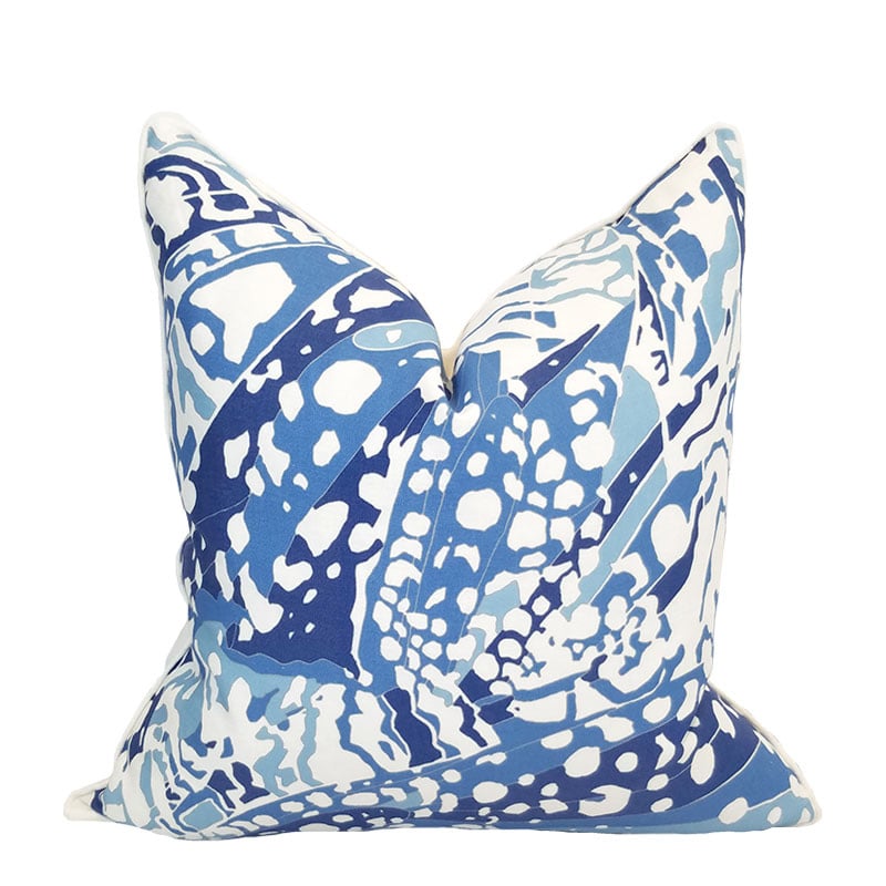 Jupiter Island Collection Charonia Pillow / Blue 22"