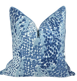 Cape Cod Collection Giverny Pillow/Blue 22"