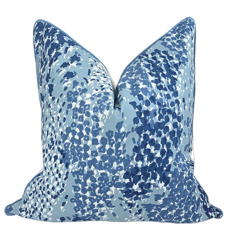 Giverny Pillow - Blue