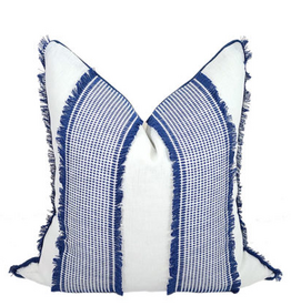 Jupiter Island Tulum Pillow/Blue 22"