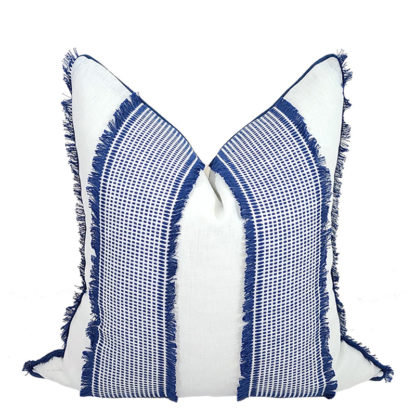 Jupiter Island Tulum Pillow/Blue 22"