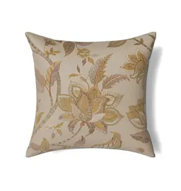 Ann Gish Inc. Bramshill Pillow Gold / Pumice 24X24