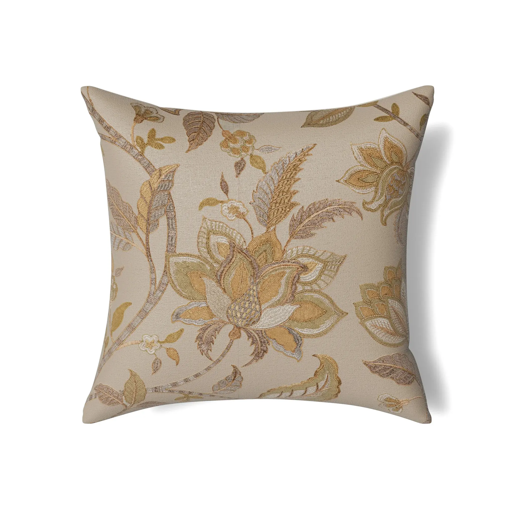 Ann Gish Inc. Bramshill Pillow Gold / Pumice 24X24