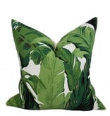 Naples Collection Heliconia Pillow / Leaf - Front Only 22"