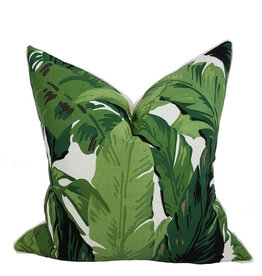 Naples Collection Heliconia Pillow / Leaf - Front Only 22"