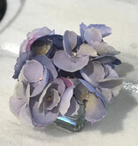 Hydrangea Votive-Faux Water (Purple Green)