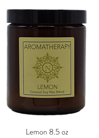 Aromatherapy Lemon Candle 8.5 oz