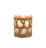 Raffia Lattice Vase/Candleholder - 3" H x 2 1/2" Dia
