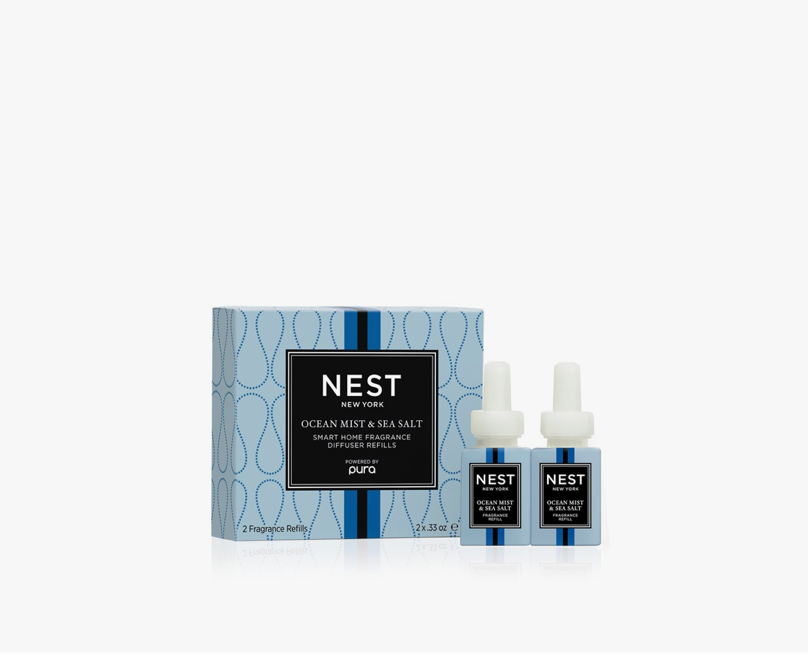 Ocean Mist & Sea Salt  Pura Smart Diffuser Refills x2