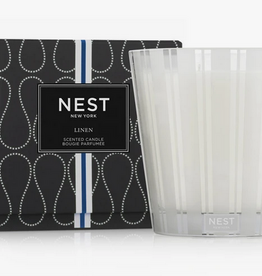 Linen Scented 3-Wick Candle 21.1oz