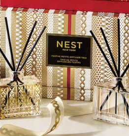 Festive Petite DiffuserTrio - Holiday, Birchwood & Blue Cypress