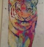 Bright Tiger 40" x 90"h Giclee
