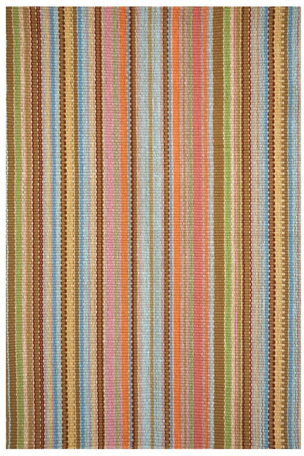 Zanzibar Ticking Indoor/Outdoor Rug 2x3
