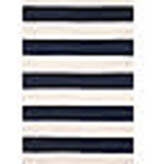 Catamaran Stripe Denim/Ivory Indoor/Outdoor Rug 2x3