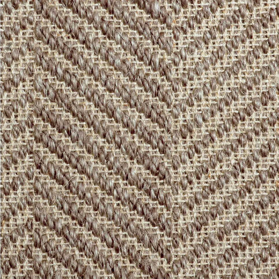 Meroe Sisal Rug - Graphite Pearl 5"x8"