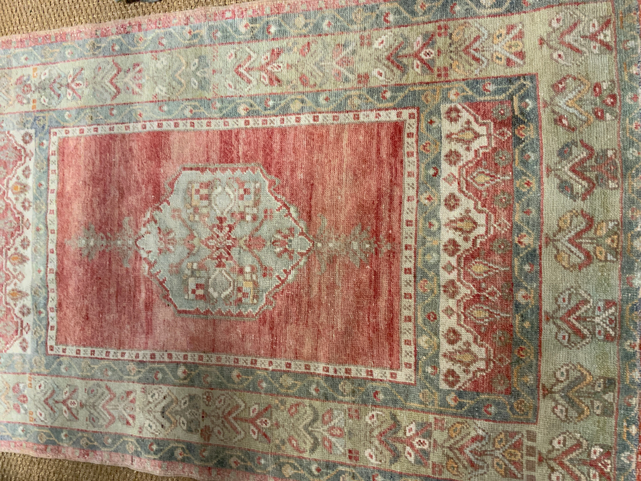 Oushak Rug  6' 0" X 3' 8"