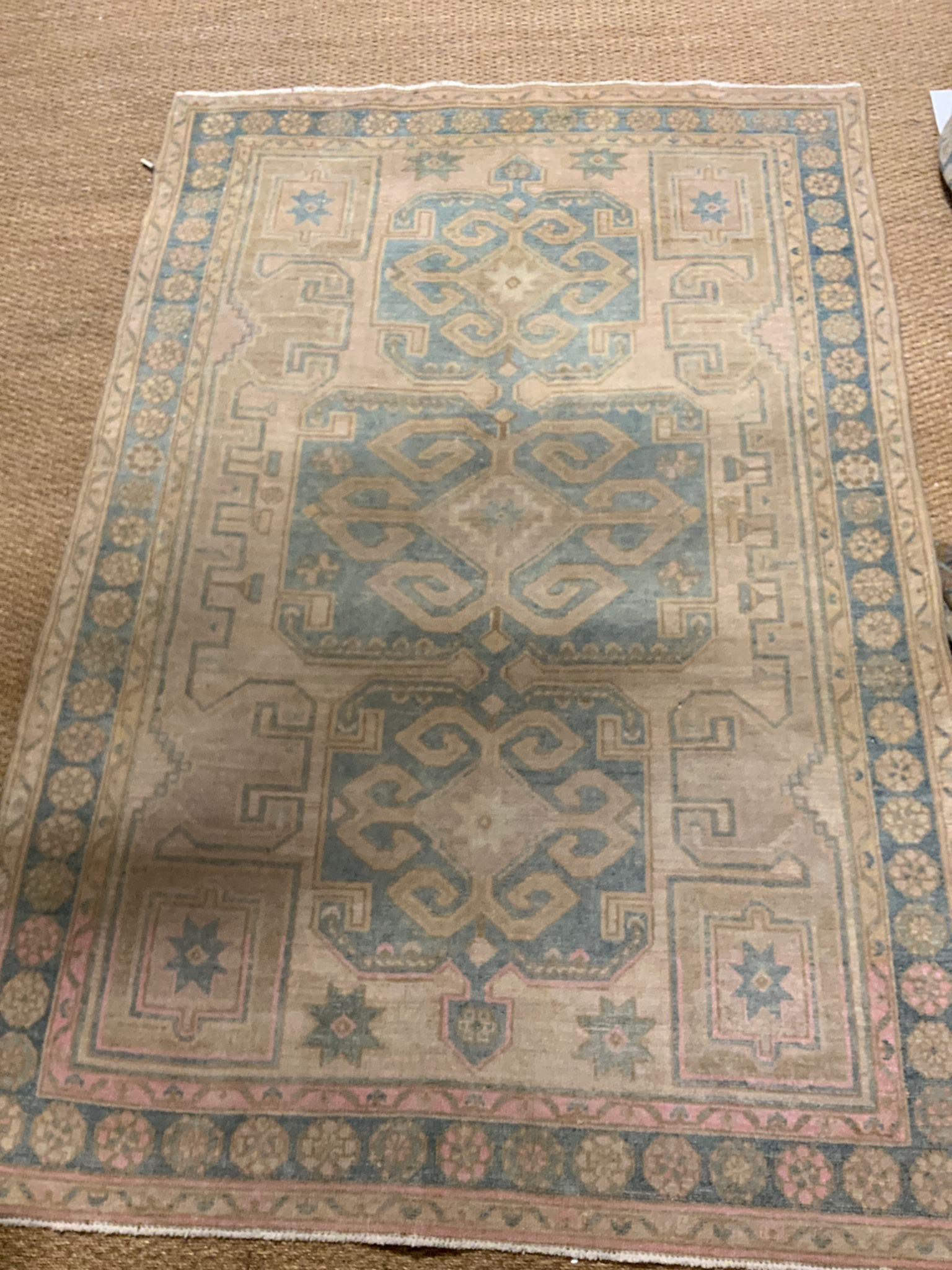 Oushak Rug  6' 7" X 4' 4"