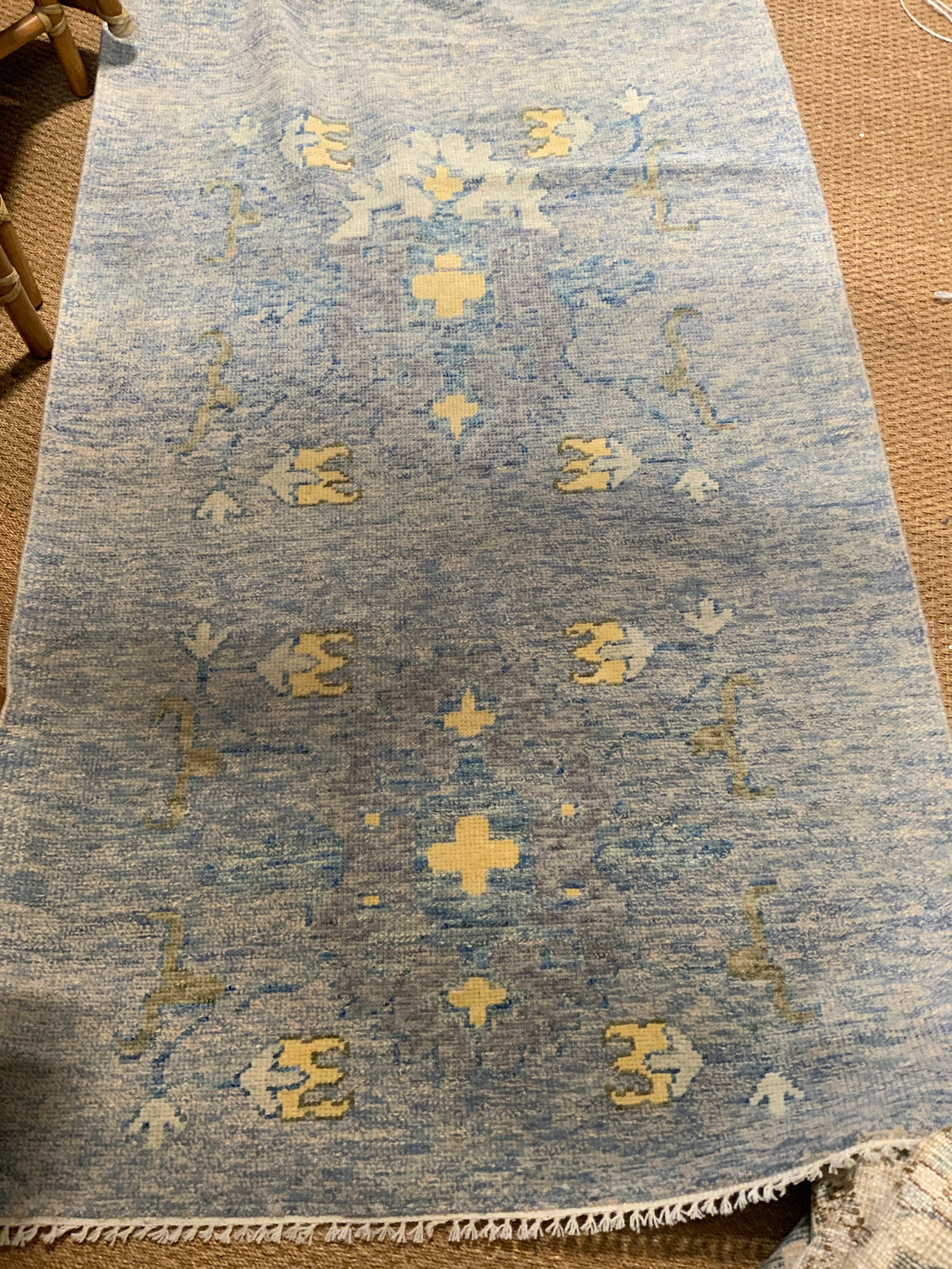 Oushak Rug / 11.11x3.11