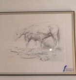Horse Lithograph - 24L x 33H