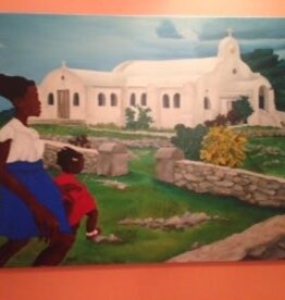 Going To Church Giclee - 40W X 32H